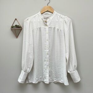 LOFT Long-sleeved Blouse XS